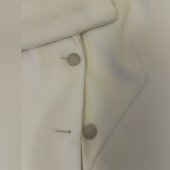 Calvin Klein White Blazer - Picture 3 of 6